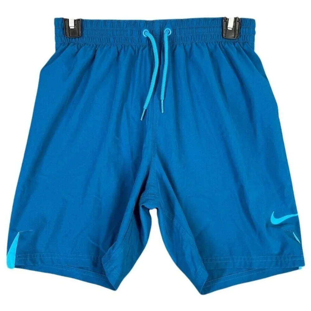 Nike Boys S Board‎ Shorts Swim Athletic Drawstring Mesh Lined Y2K Sport Outdoor